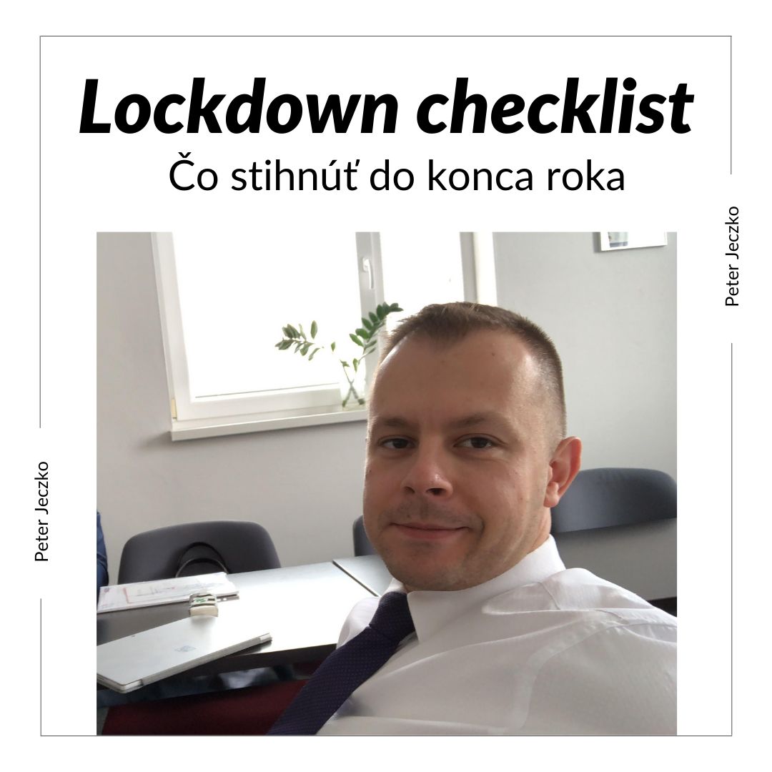 Finančný checklist – 2021